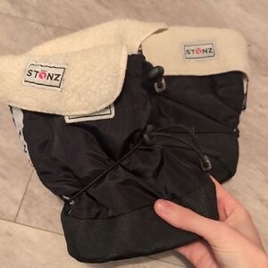 Stonz Fleece Lined Booties W Insert Toddler Boots Large
